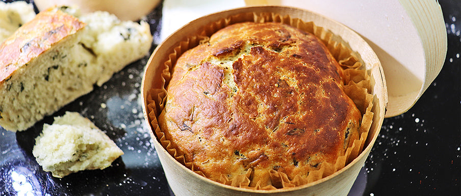 Artisanal Bread and Herbs