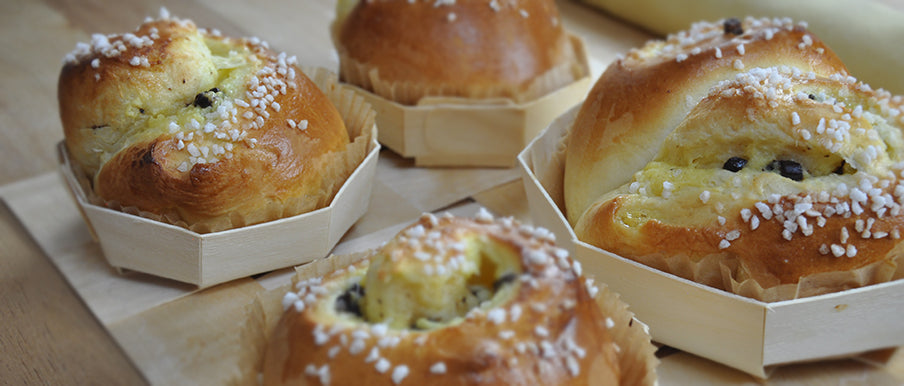 Brioche with Crème Pâtissière