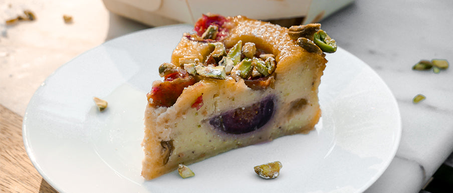 Fig & Pistachio Clafoutis