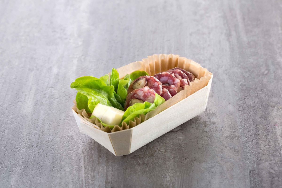 mini charcuterie dish by panibois