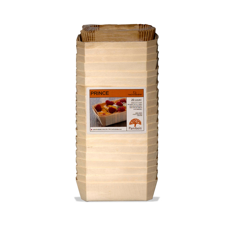 Panibois Prince Wooden Baking Basket Capacity 250gr Technobake