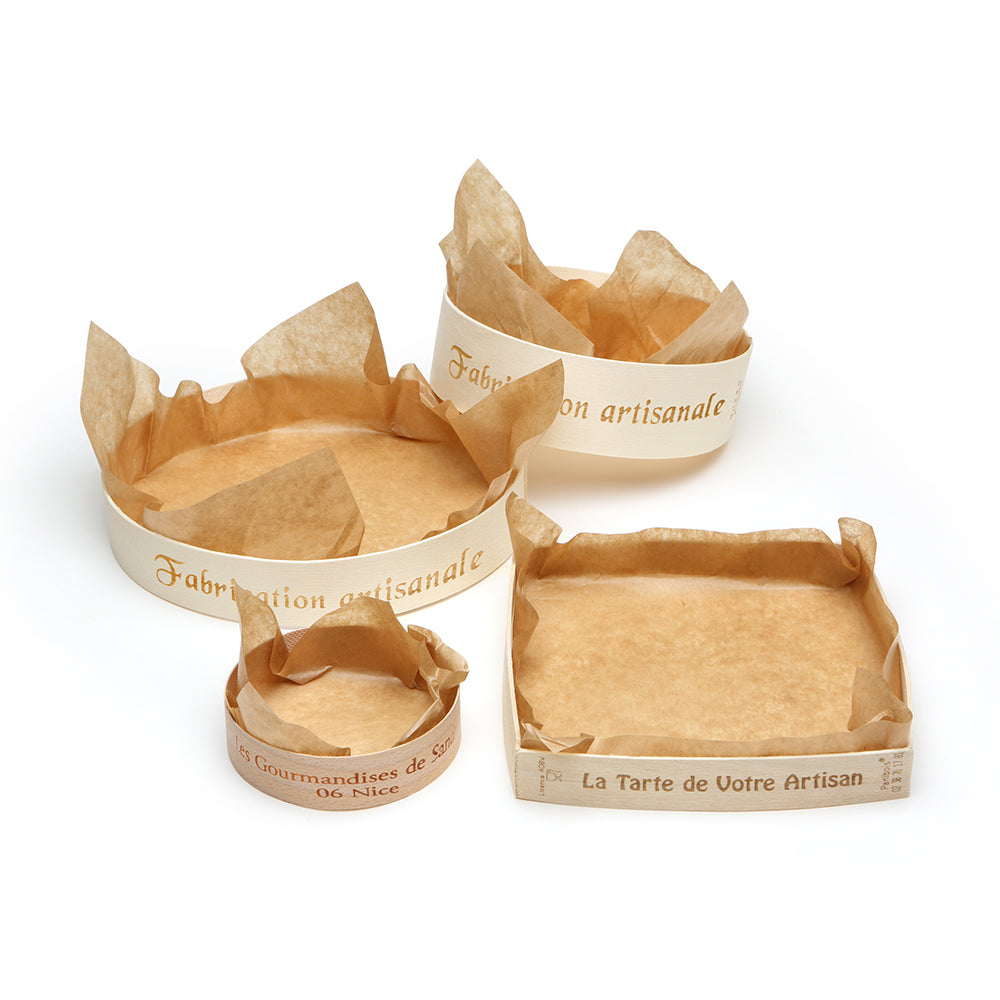 Large Wooden Tart Rings (9.5&quot; dia. x 1&#39;&#39; high)